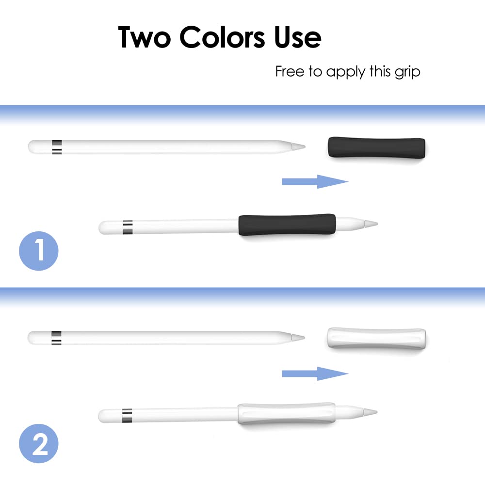 2-Pack Ergonomics Grips for Apple Pencil T6882