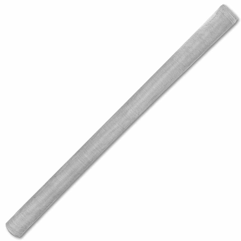 Aluminum Mesh Screen 39.4x196.9 Silver Roll T2199