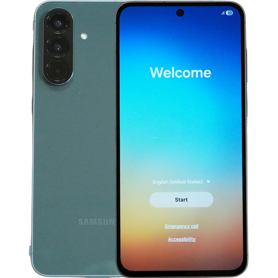5G Smartphone 256GB 8GB Dual SIM 6.7" 120Hz AMOLED Water Resistant Android 15 Unlocked Graphite V765442