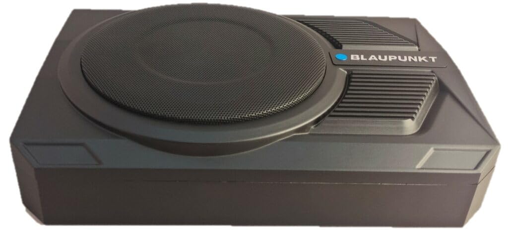 10-inch Powered Underseat Subwoofer Enclosure with Built-in Amplifier H3158
