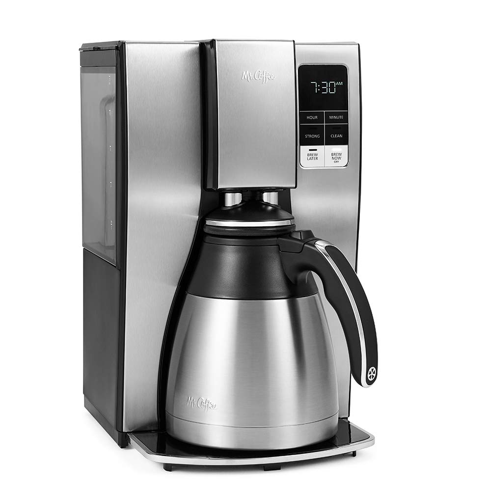 10-Cup Programmable Coffee Maker with Thermal Carafe T907262