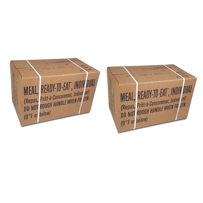 MRE Meals Ready to Eat A and B Cases with Heater B532299