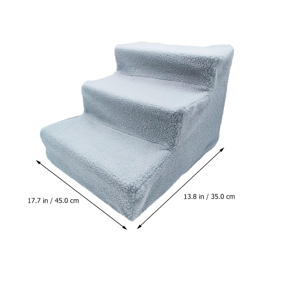 Gray Non-Slip Pet Stairs Y29013