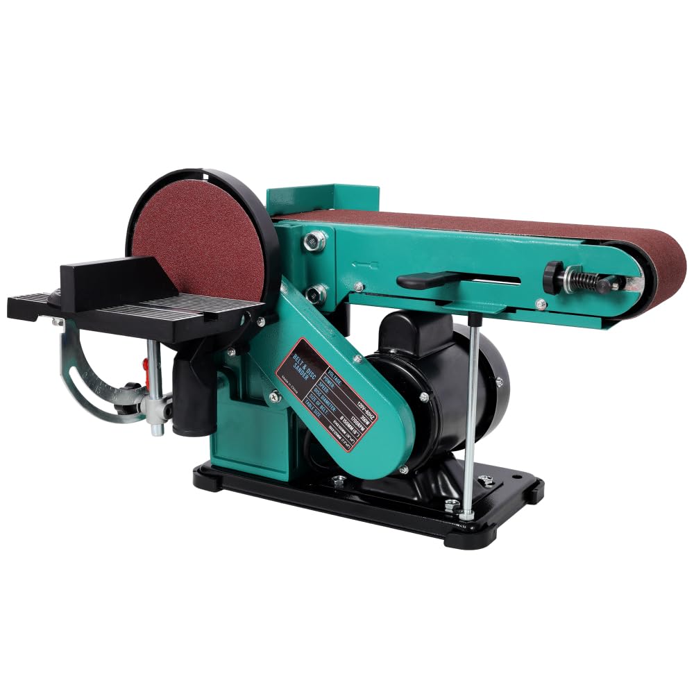 Benchtop Belt and Disc Sander with 4 x 36 in Belt and 6 in Disc H528