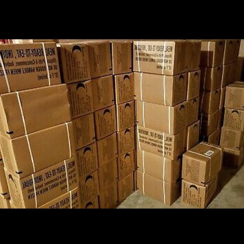 MRE Meals Ready to Eat A and B Cases with Heater B532299