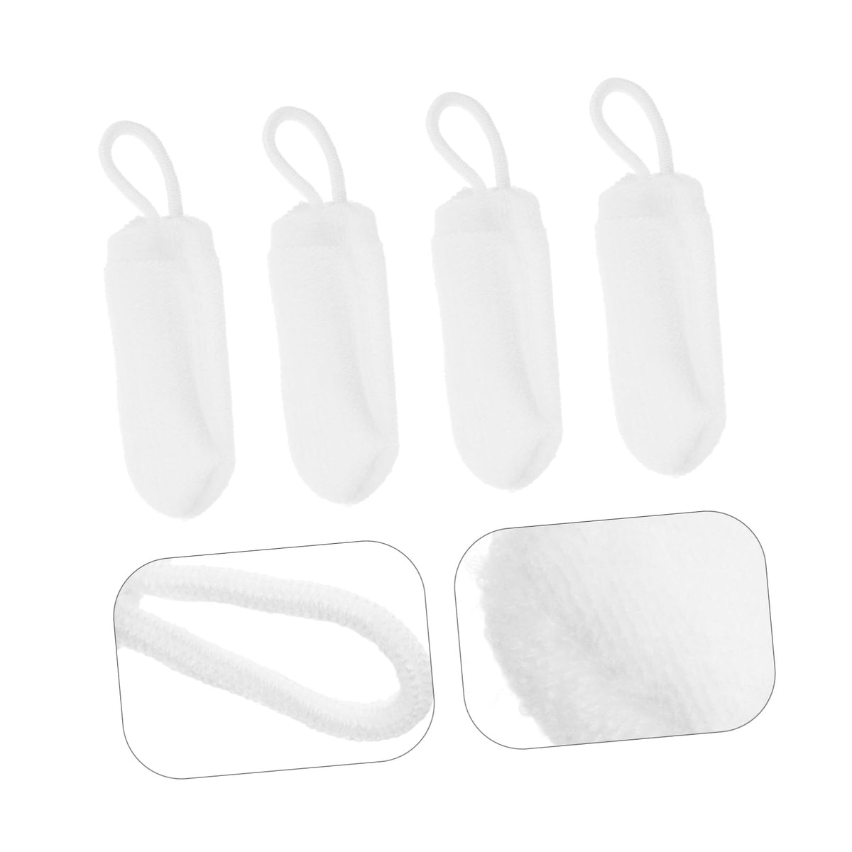 Nylon Finger Toothbrush 10pcs Q58783