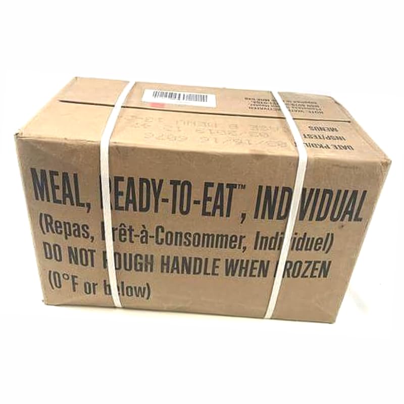 MRE Meals Ready to Eat A and B Cases with Heater B532299