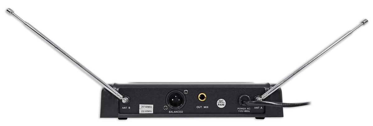 15" Powered PA Speakers 2-Pack with Mixer F55173