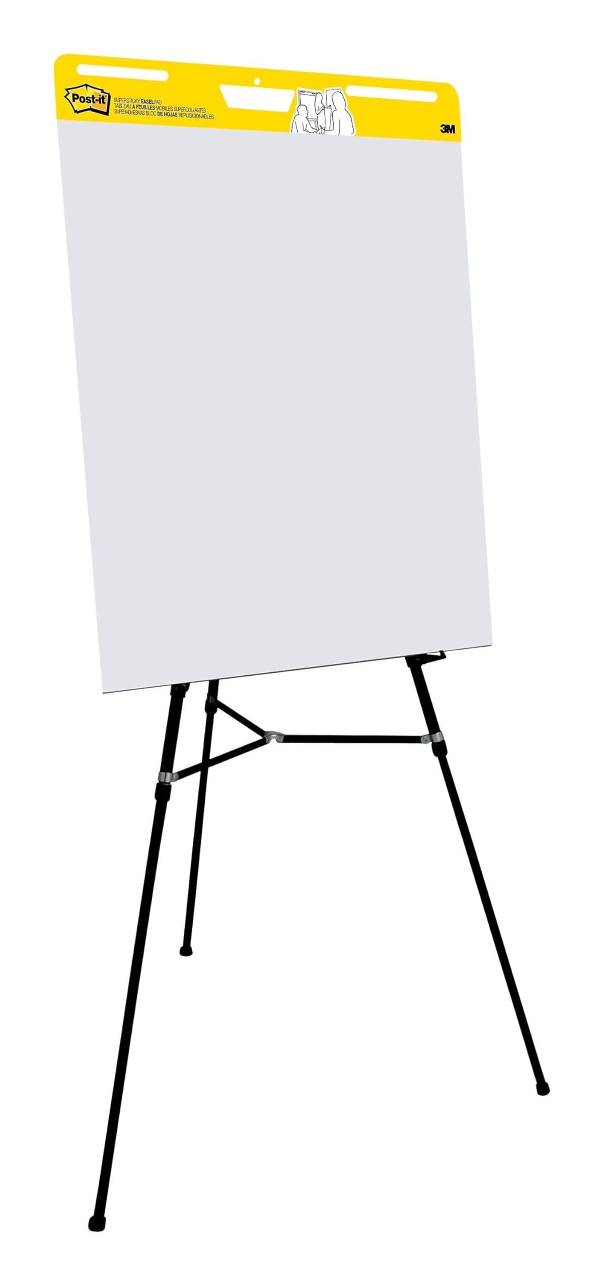 Super Sticky Easel Pad 25-Inch x 30-Inch White with Grid 30 Sheets/Pad N958