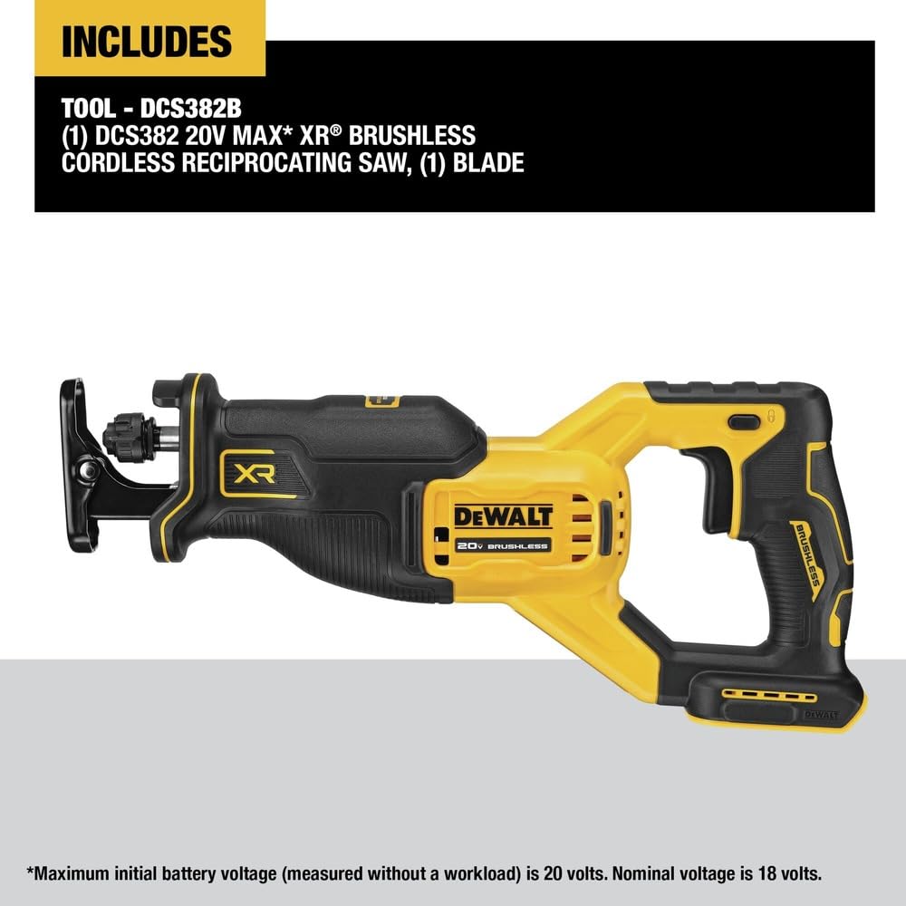20V MAX XR Brushless Cordless Reciprocating Saw Z961