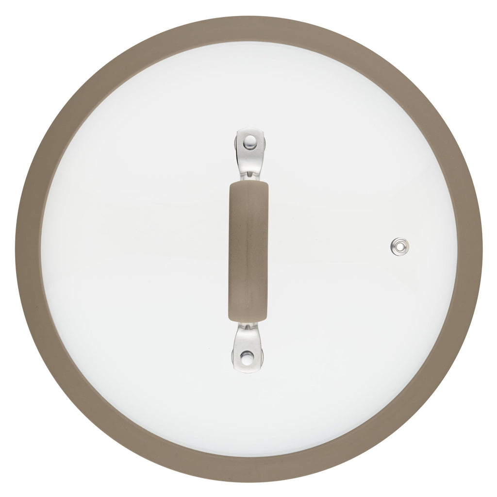 10-Inch Silicone-Rimmed Glass Lid P8834