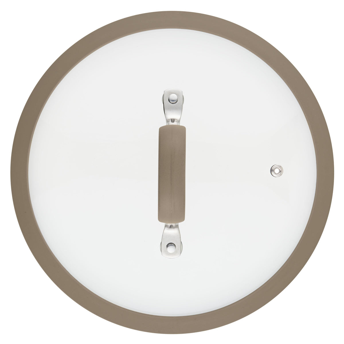 10-Inch Silicone-Rimmed Glass Lid P8834