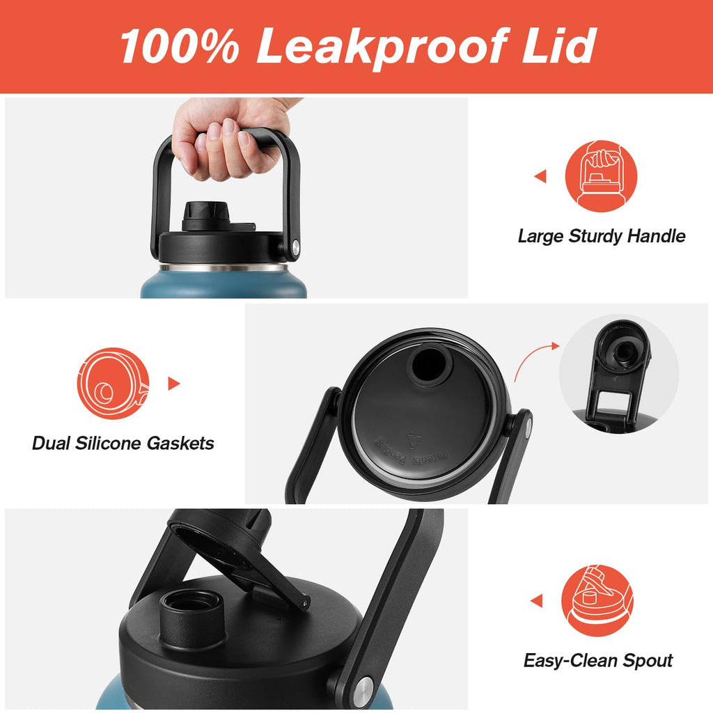 Gallon Insulated Water Bottle with Handle M741