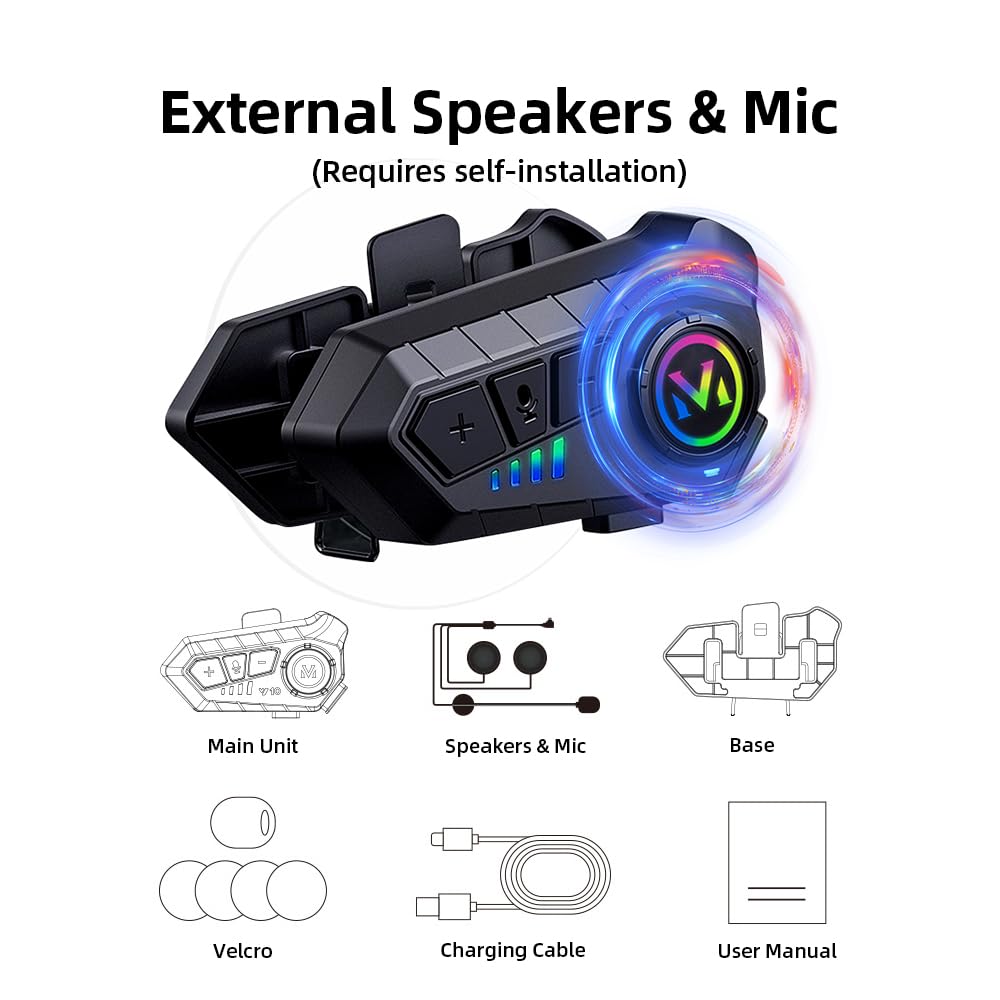 Modular Motorcycle Helmets with Bluetooth L589
