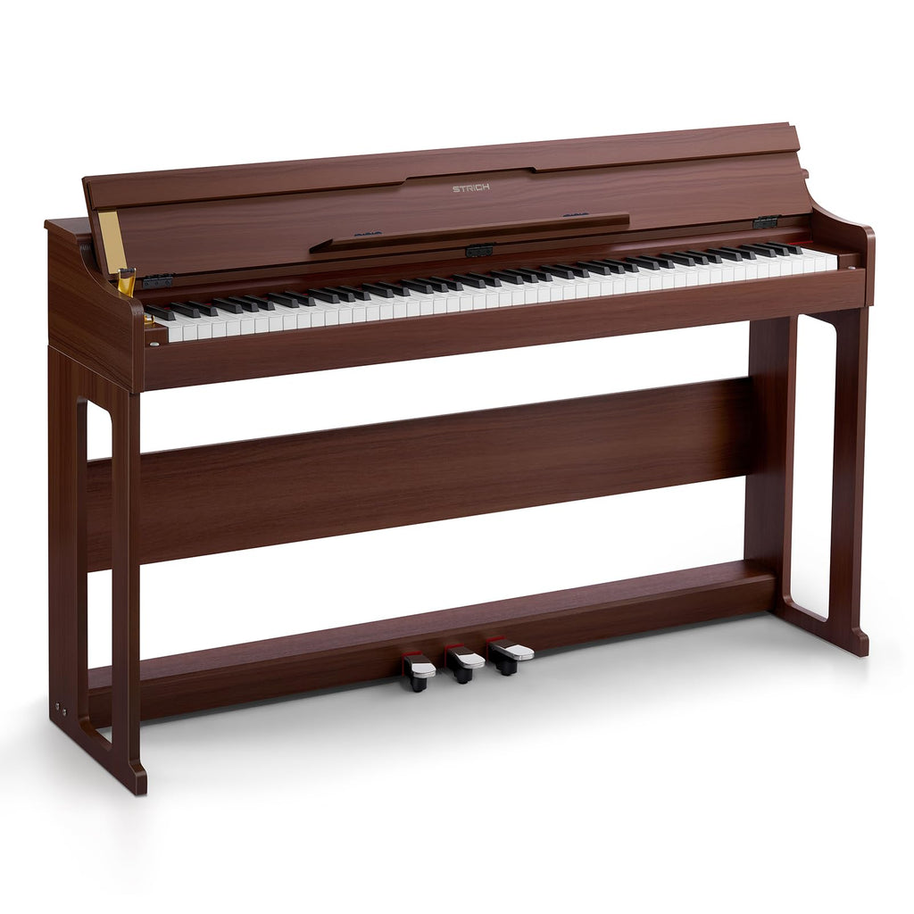 88 Keys Hammer-Action Fully Weighted Digital Piano with Furniture Stand Q2366