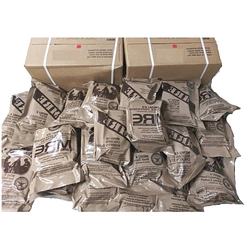 MRE Meals Ready to Eat A and B Cases with Heater B532299