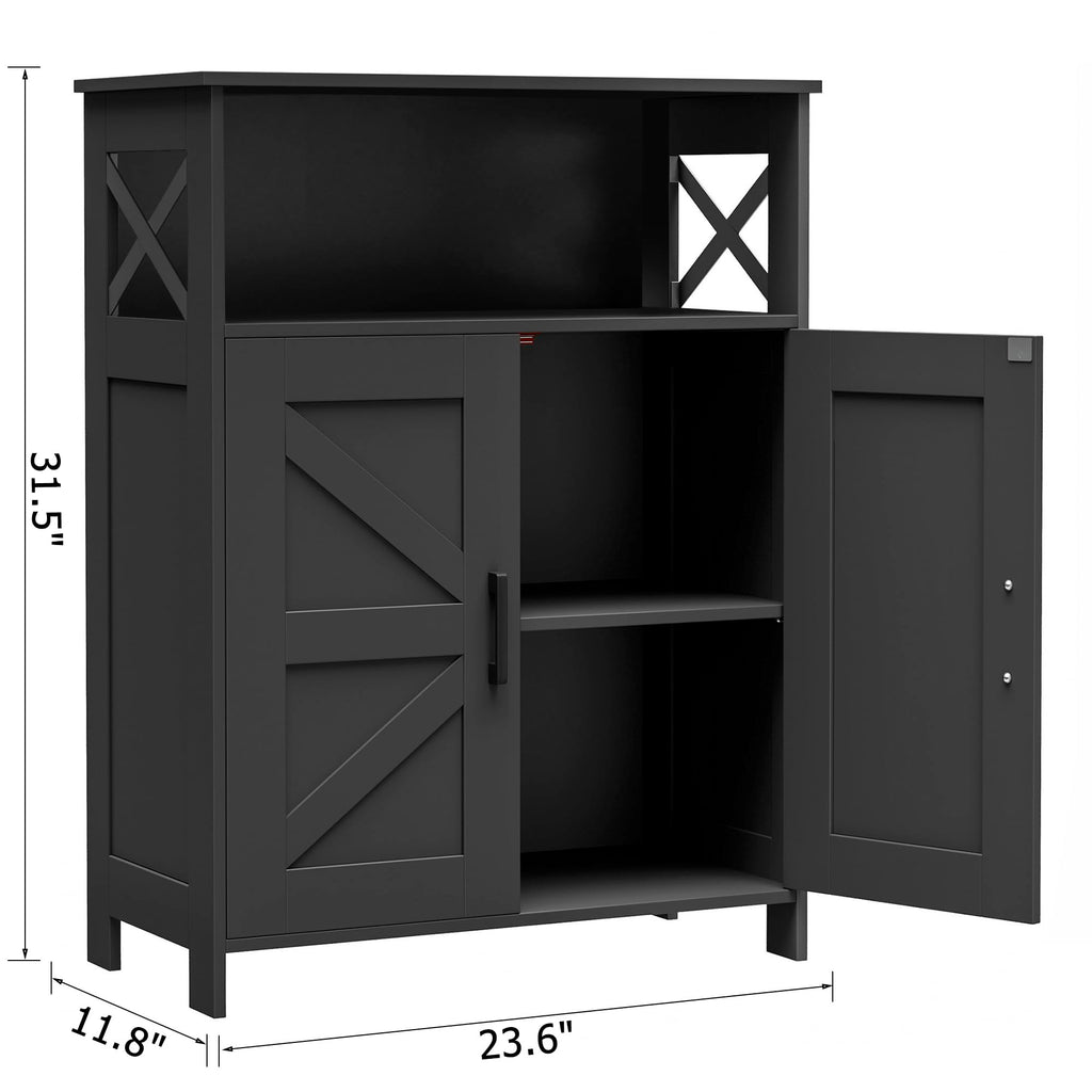 Bathroom Storage Cabinet with Doors W617