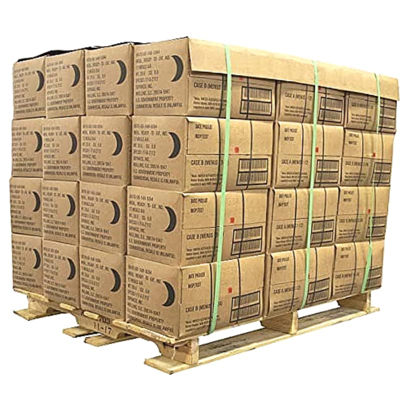 MRE Meals Ready to Eat A and B Cases with Heater B532299