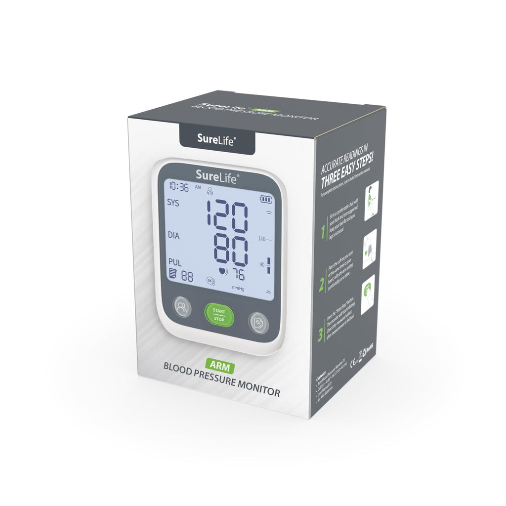 Upper Arm Blood Pressure Monitor with Arm Cuff W5543