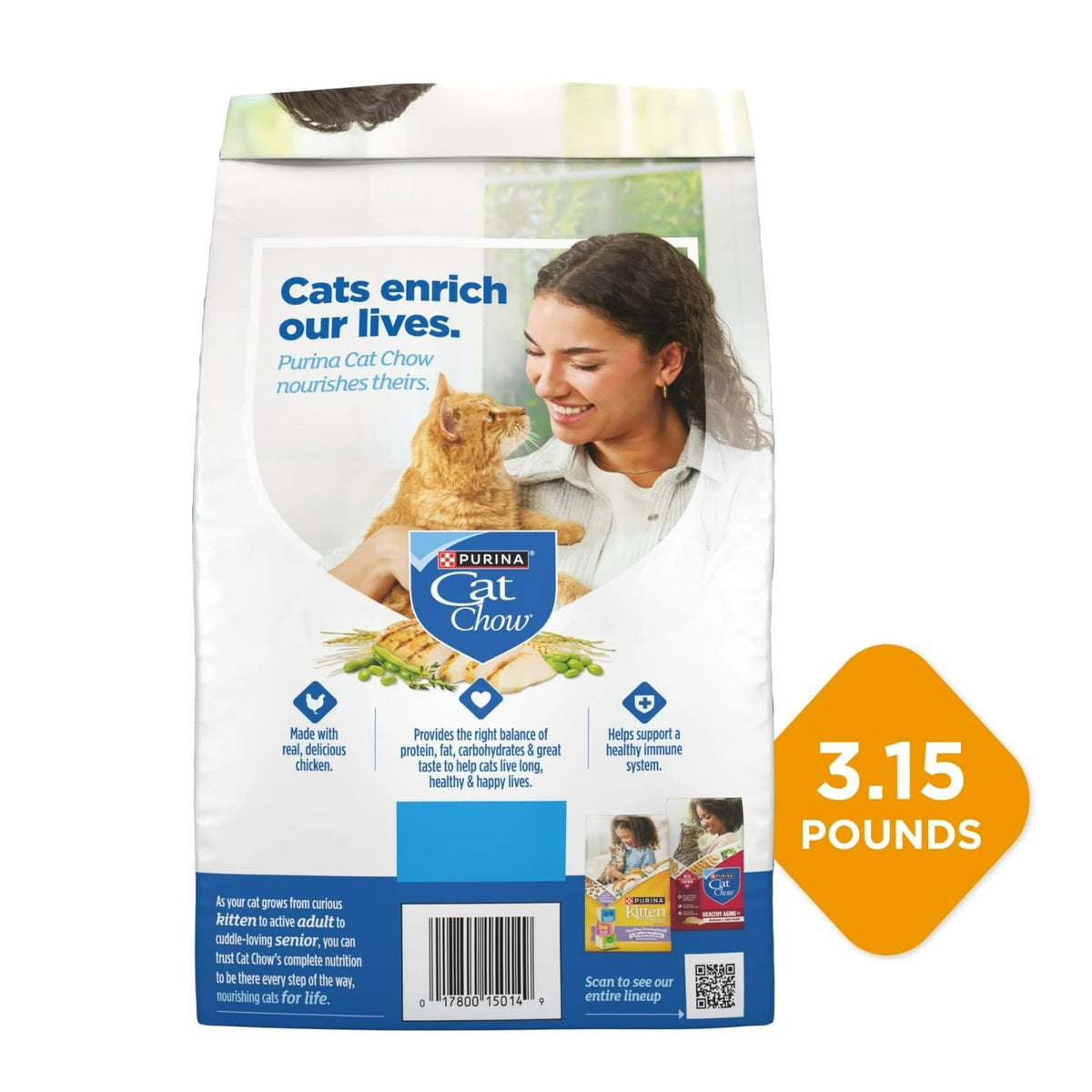Dry Cat Food 3.5-lb Bag K81004