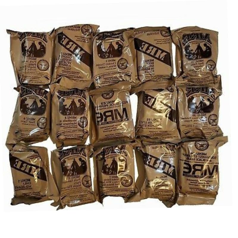 MRE Meals Ready to Eat A and B Cases with Heater B532299