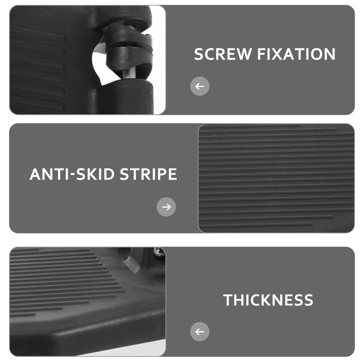 Heavy Duty Plastic Wheelchair Footrests O5627
