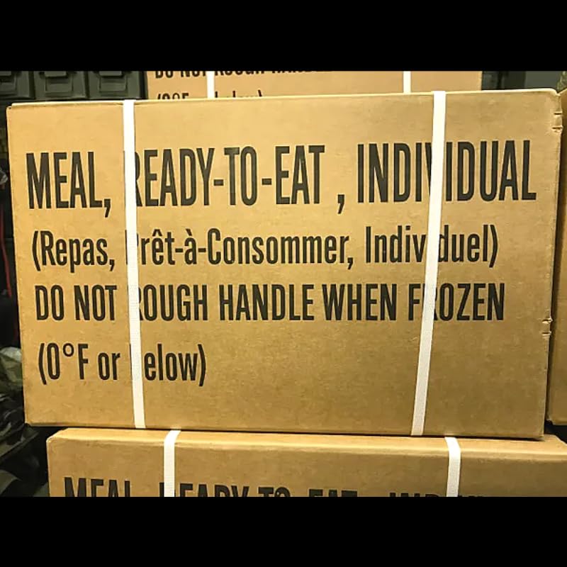 MRE Meals Ready to Eat A and B Cases with Heater B532299