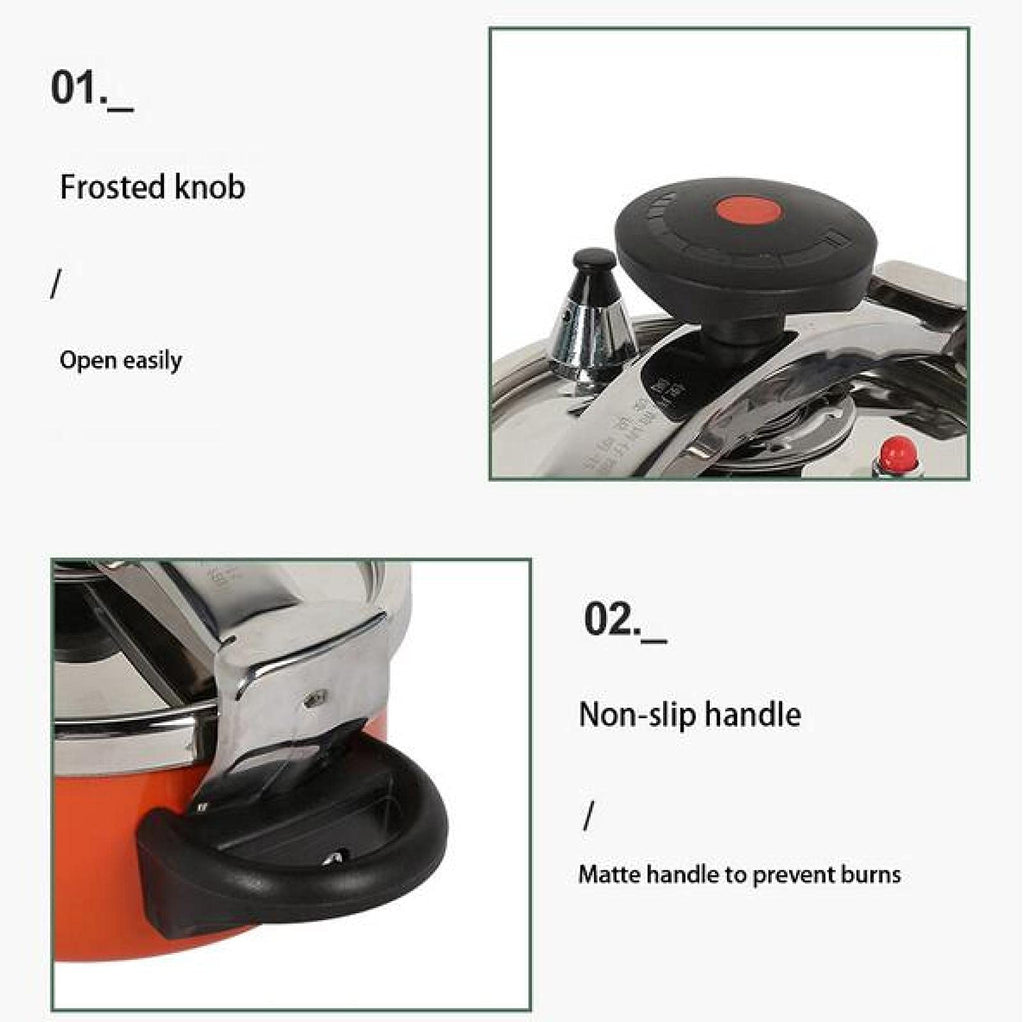 Camping Pressure Cooker Aluminum Alloy 2L I82034
