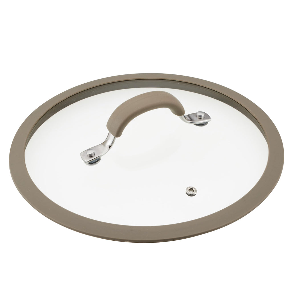 10-Inch Silicone-Rimmed Glass Lid P8834