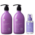 Curly Hair Shampoo and Conditioner Set with Biotin Hair Oil C87486
