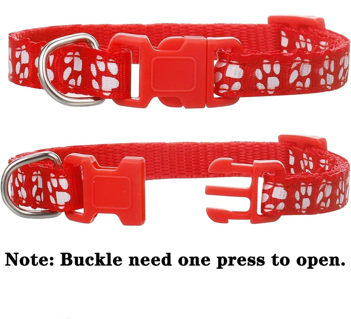 12 Pack Adjustable Puppy Collars T121