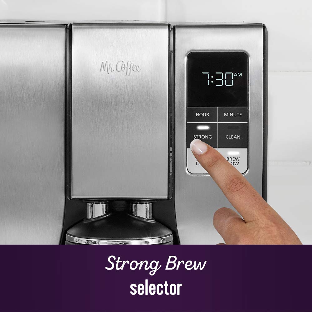10-Cup Programmable Coffee Maker with Thermal Carafe T907262