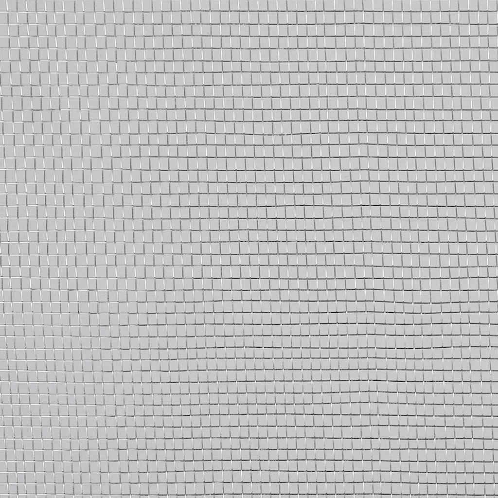 Aluminum Mesh Screen 39.4x196.9 Silver Roll T2199