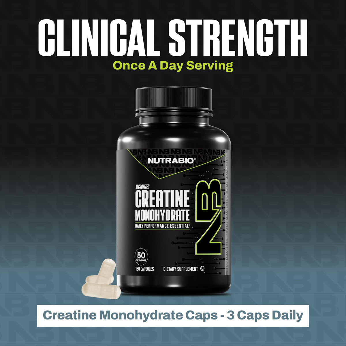 Micronized Creatine Monohydrate Capsules V723