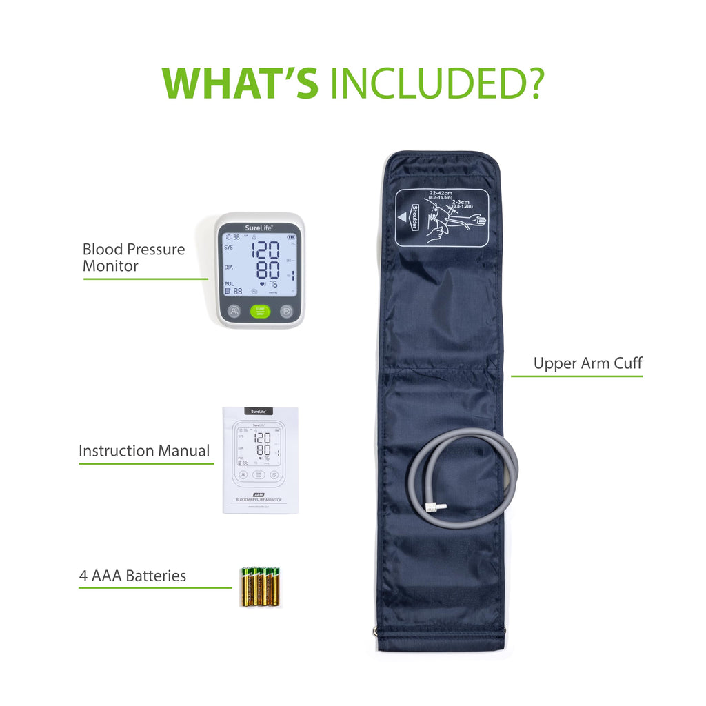 Upper Arm Blood Pressure Monitor with Arm Cuff W5543