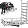 Aluminum Hitch Cargo Carrier with Ramp V818