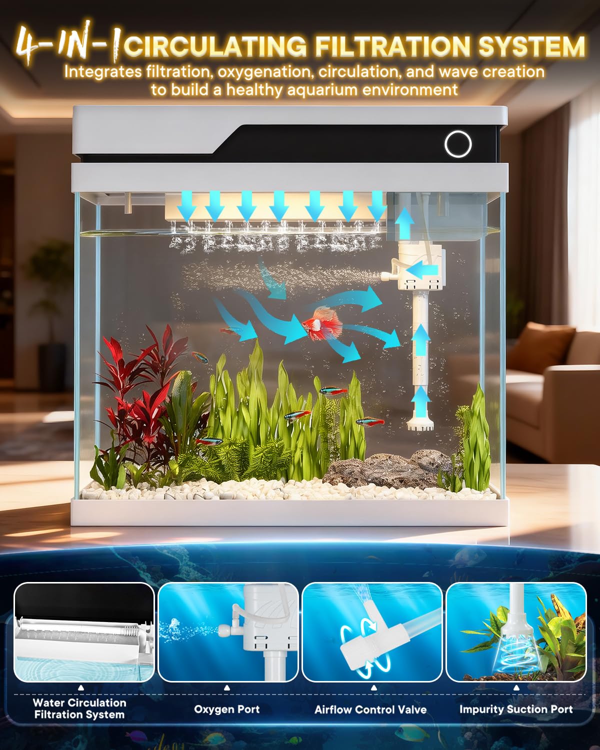 7 Gallon Fish Tank L6121
