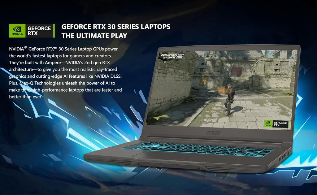 15.6" FHD Intel Core i5 Gaming Laptop RTX 3050 16GB RAM 1TB SSD Gray G2171