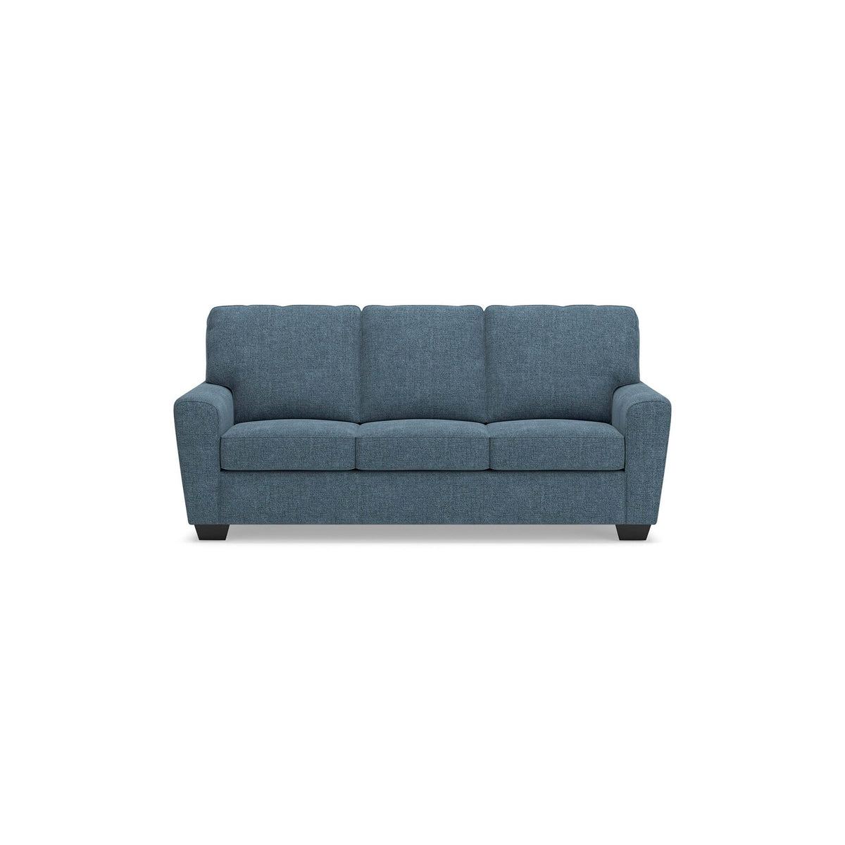 Blue Chenille 3 Seater Couch S2619
