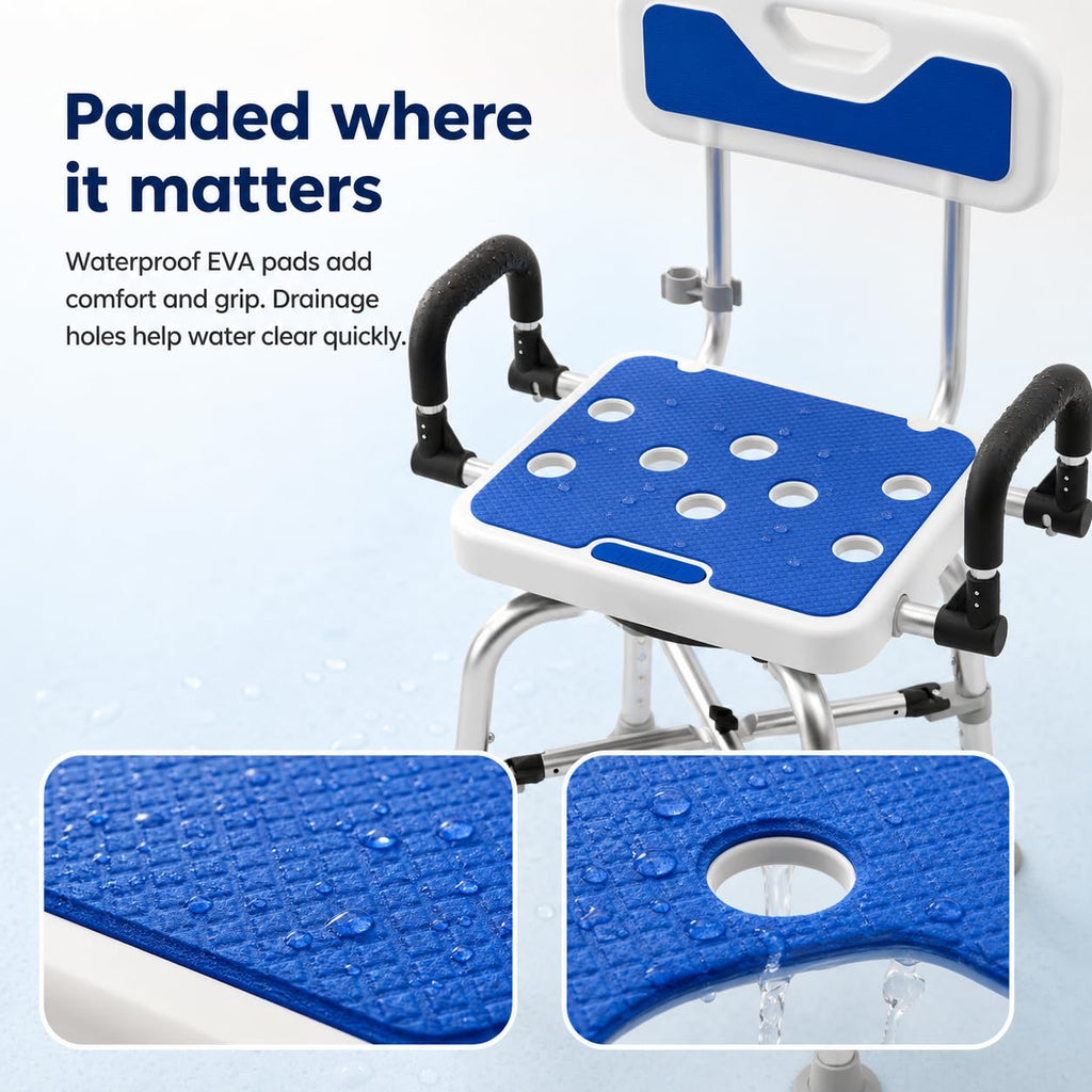 Heavy Duty Swivel Shower Chair I143