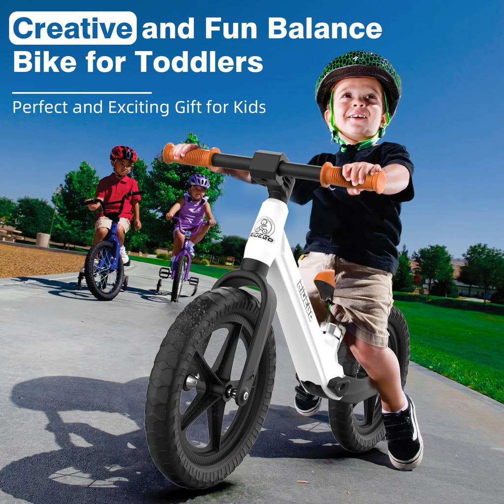 12 Inch Lightweight Kids Balance Bike with Adjustable Seat H922