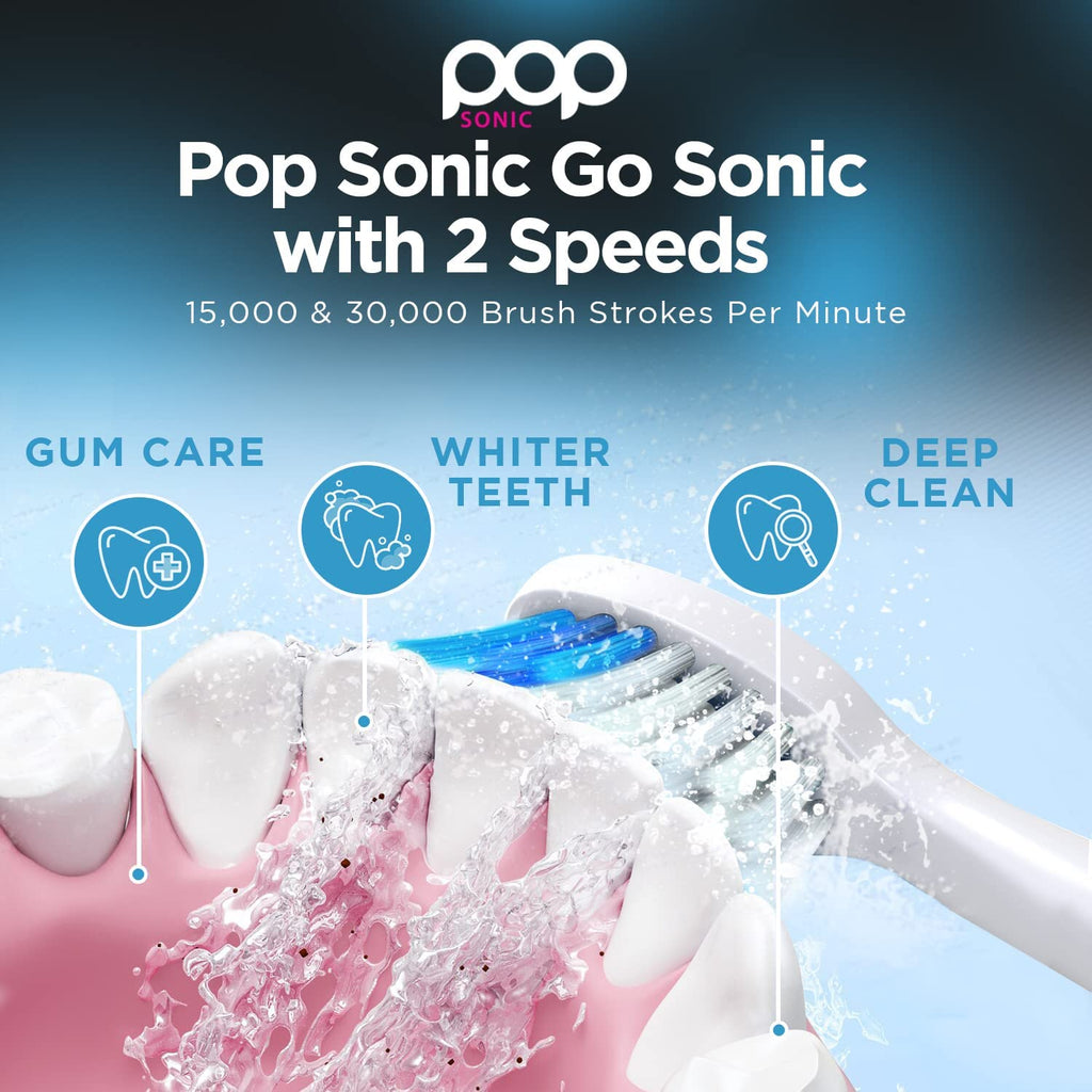 Electric Toothbrush with 2 Replacement Heads Y46442