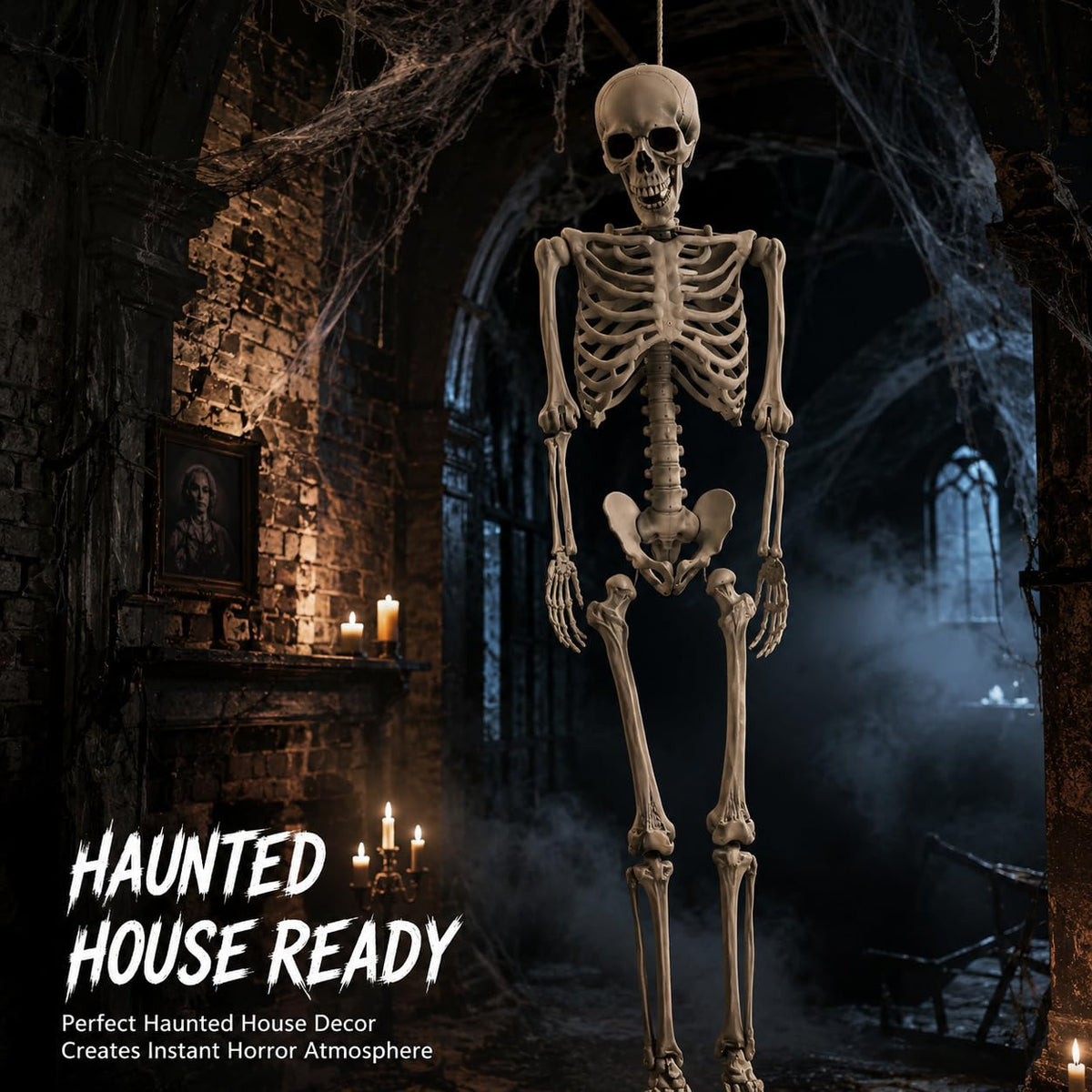 Life Size Poseable Skeleton B141