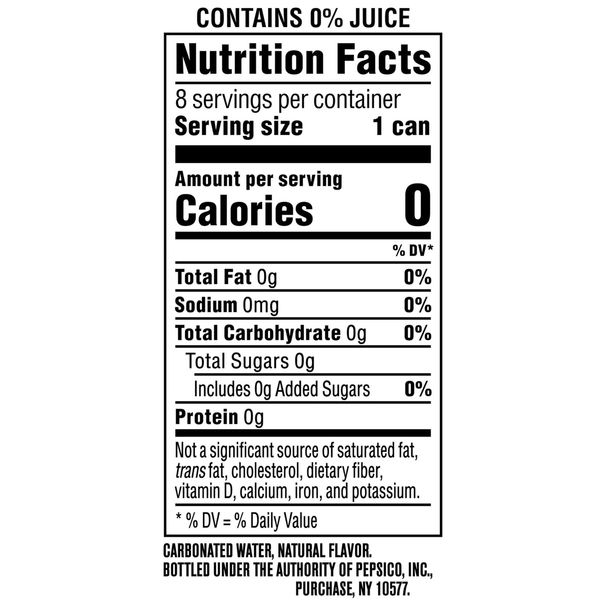Grapefruit Sparkling Water 8 Pack 12 Fl Oz Cans C4356