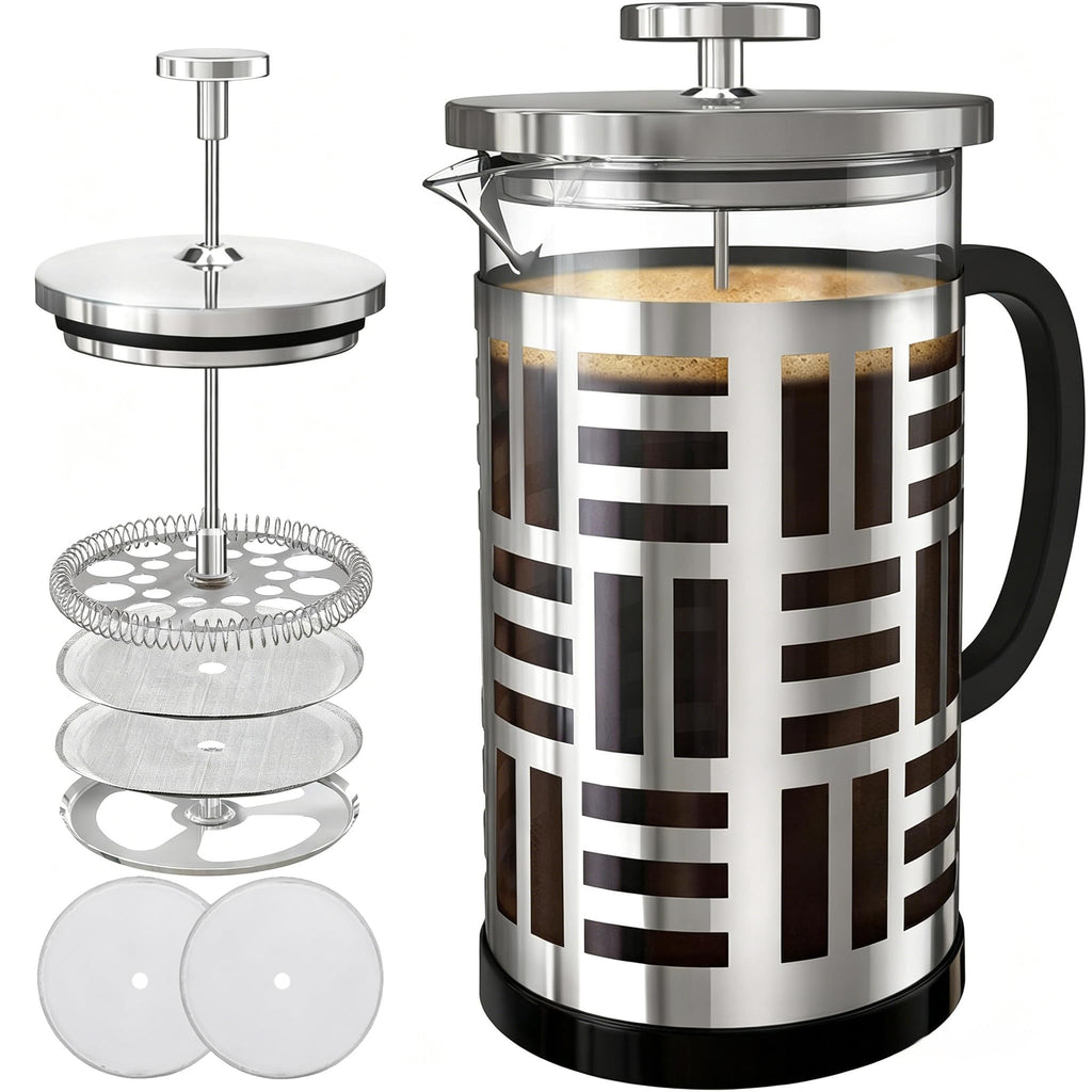 34 oz Brushed Stainless French Press A561683