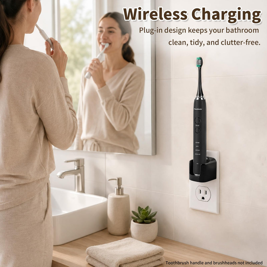 2 Pack Toothbrush Wall Charger C421