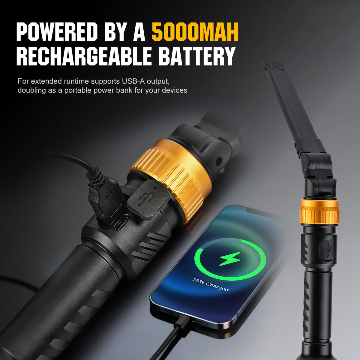 1200LM Rechargeable Magnetic LED Work Light P323243