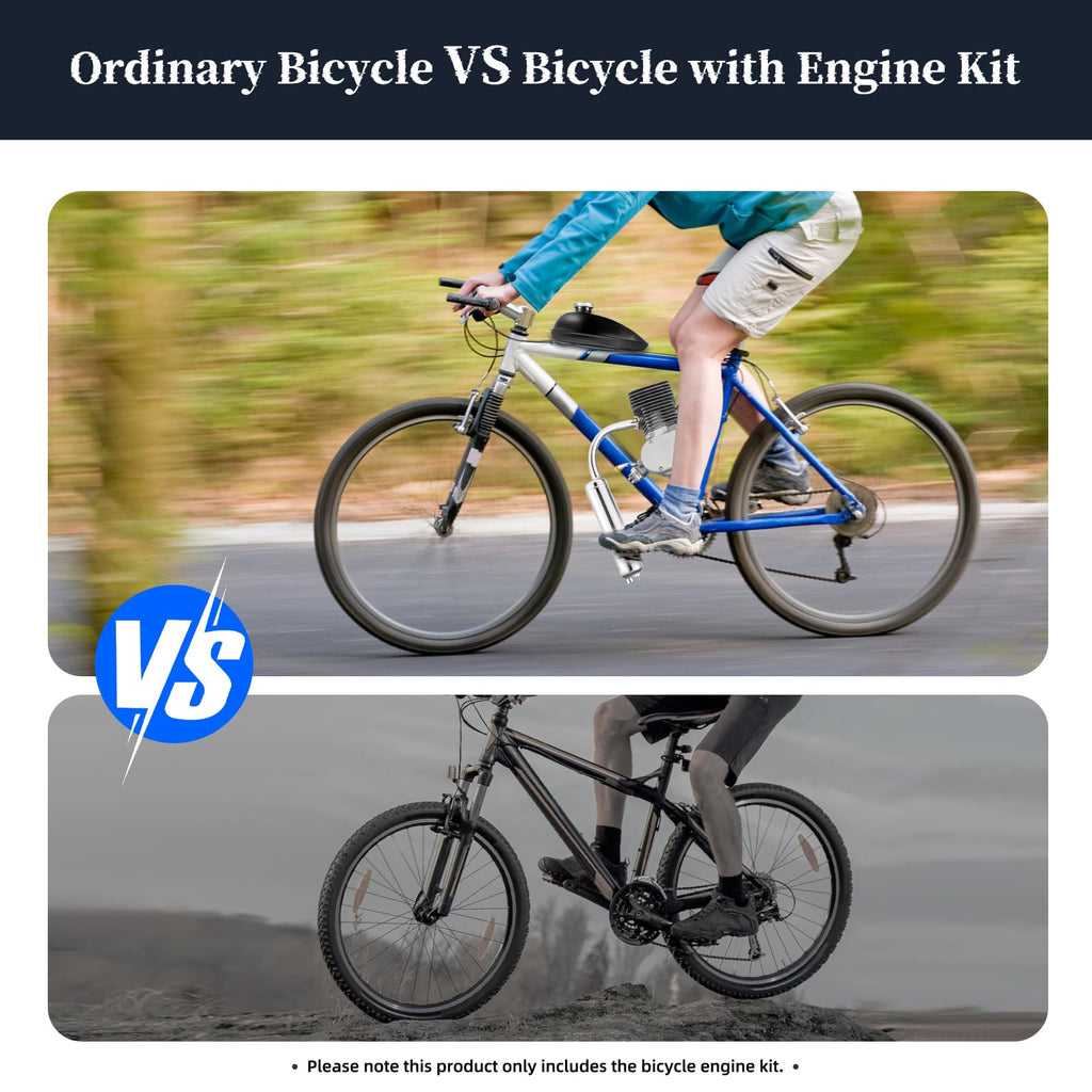 100CC 2 Stroke Air Cooling Bicycle Engine Kit with 36-Tooth Sprocket H3816