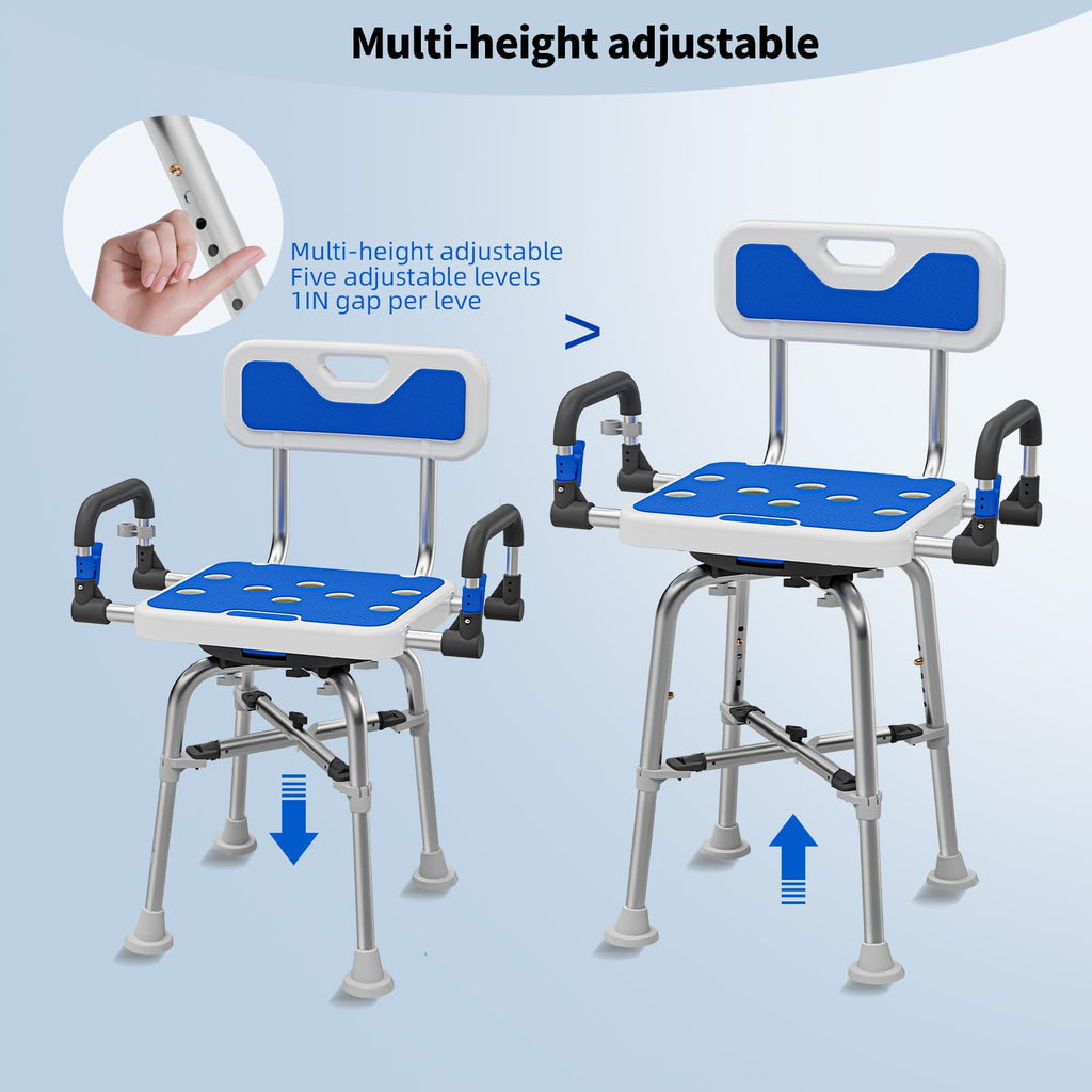 Heavy Duty Swivel Shower Chair I143