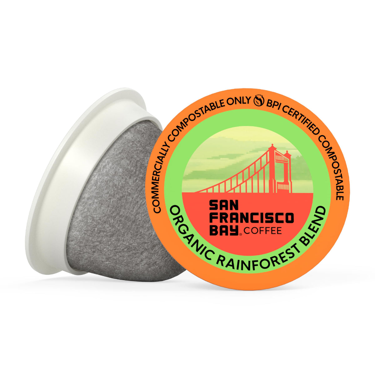 Organic Rainforest Blend K-Cup Compatible Pods, 80 ct D738
